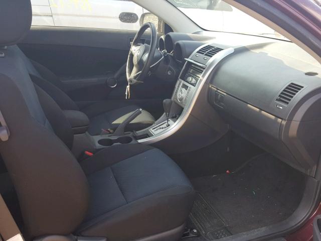 JTKDE177260098493 - 2006 TOYOTA SCION TC 勃艮第红 照片 5