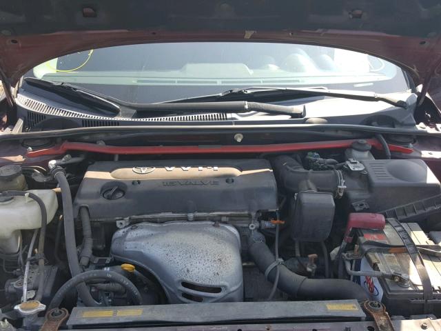 JTKDE177260098493 - 2006 TOYOTA SCION TC 勃艮第红 照片 7