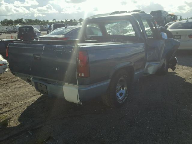 1GTDC14Z9MZ512462 - 1991 GMC SIERRA C15 BLUE photo 4