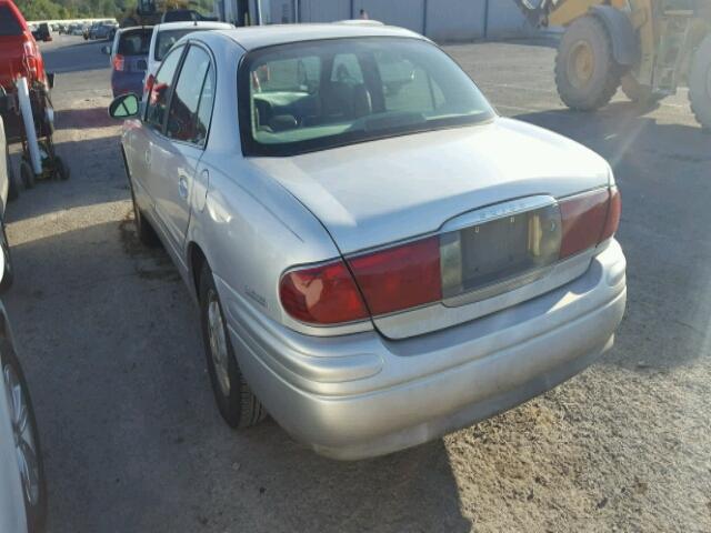 1G4HR54KXYU129347 - 2000 BUICK LESABRE LI SILVER photo 3