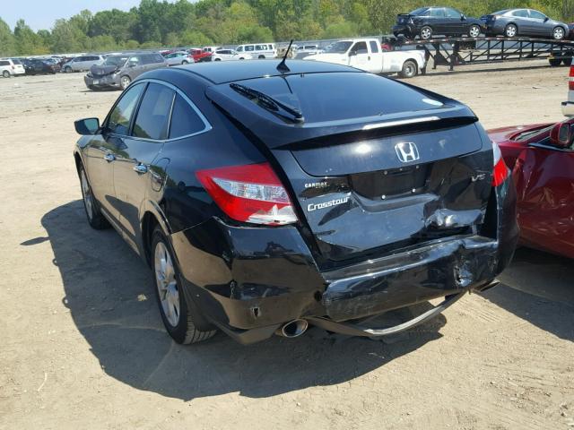 5J6TF1H55CL003233 - 2012 HONDA CROSSTOUR BLACK photo 3