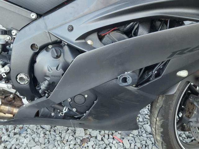 JYARJ16E8AA019867 - 2010 YAMAHA YZFR6 BLACK photo 7