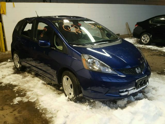 JHMGE8H39DC003401 - 2013 HONDA FIT BLUE photo 1