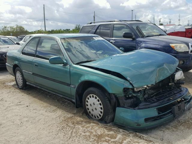 1HGCB7153PA008450 - 1993 HONDA ACCORD LX GREEN photo 1