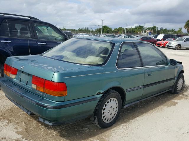 1HGCB7153PA008450 - 1993 HONDA ACCORD LX GREEN photo 4