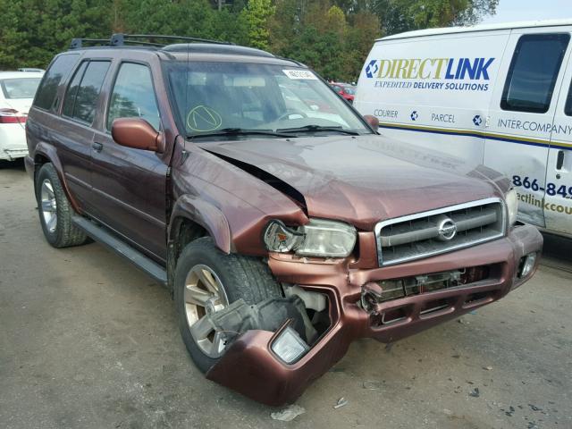 JN8DR09X53W708905 - 2003 NISSAN PATHFINDER BURGUNDY photo 1