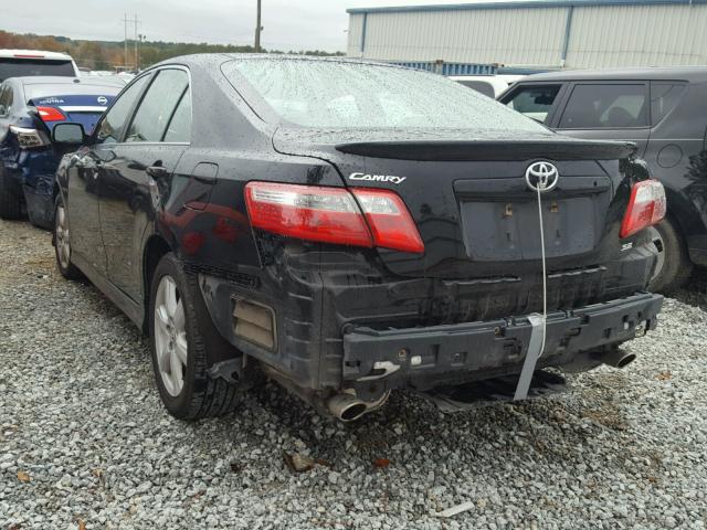 4T1BK46K47U042043 - 2007 TOYOTA CAMRY NEW BLACK photo 3