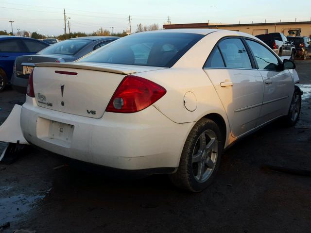 1G2ZG58N974239067 - 2007 PONTIAC G6 BASE WHITE photo 4