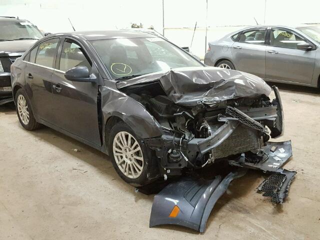 1G1PJ5SB1E7405055 - 2014 CHEVROLET CRUZE ECO GRAY photo 1