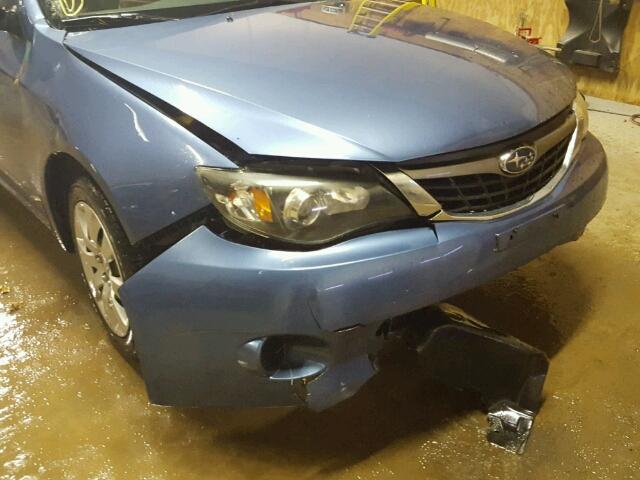 JF1GE61679H510923 - 2009 SUBARU IMPREZA 2. BLUE photo 9