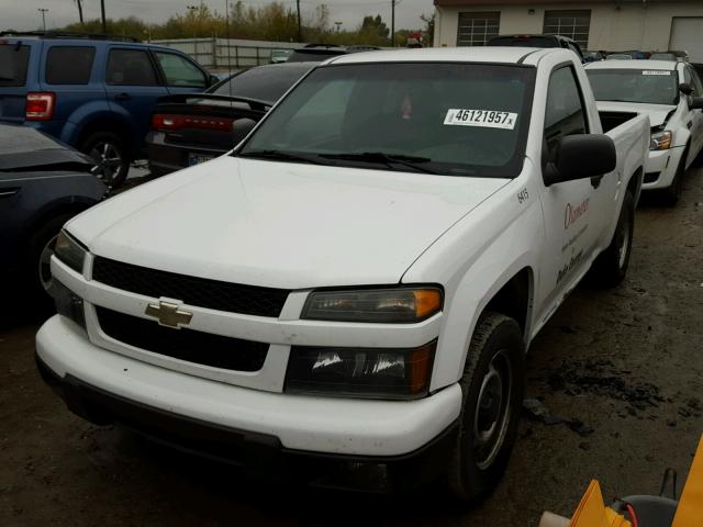 1GCCSBD94A8125467 - 2010 CHEVROLET COLORADO WHITE photo 2