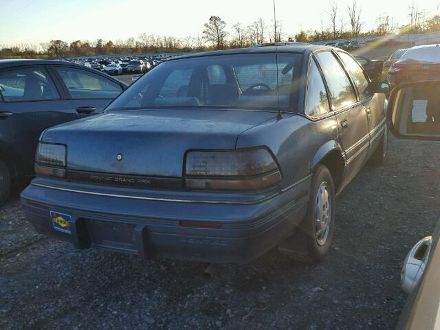 1G2WH54T7NF273269 - 1992 PONTIAC GRAND PRIX 青色 照片 4