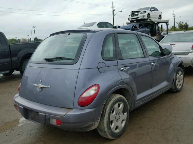 3A4FY48B87T503797 - 2007 CHRYSLER PT CRUISER PURPLE photo 4