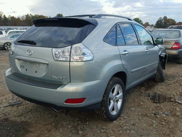 2T2HK31U58C059459 - 2008 LEXUS RX BEIGE photo 4