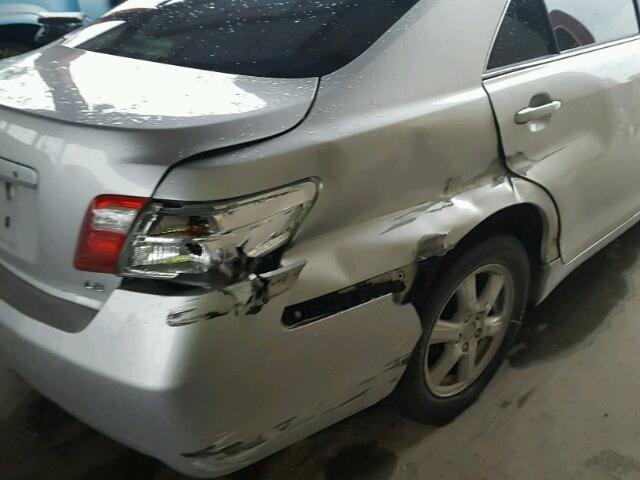 4T1BE46K88U235501 - 2008 TOYOTA CAMRY CE SILVER photo 9