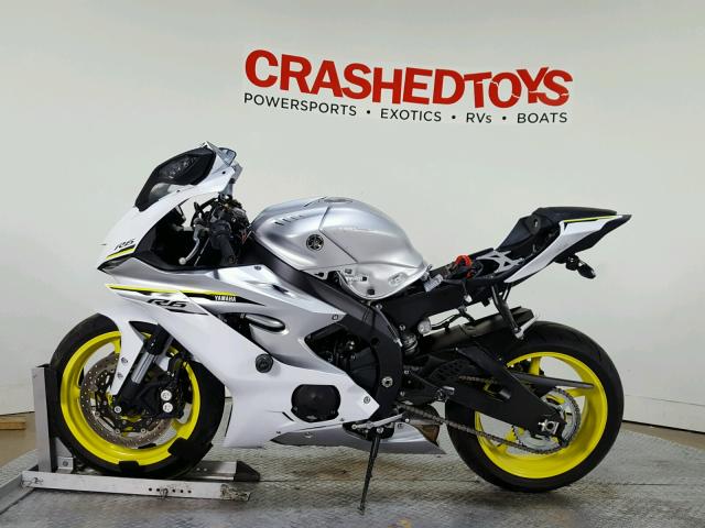 JYARJ28E7HA001180 - 2017 YAMAHA YZFR6 WHITE photo 5