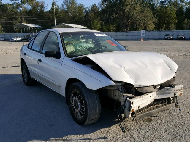 1G1JC52F437108104 - 2003 CHEVROLET CAVALIER WHITE photo 1