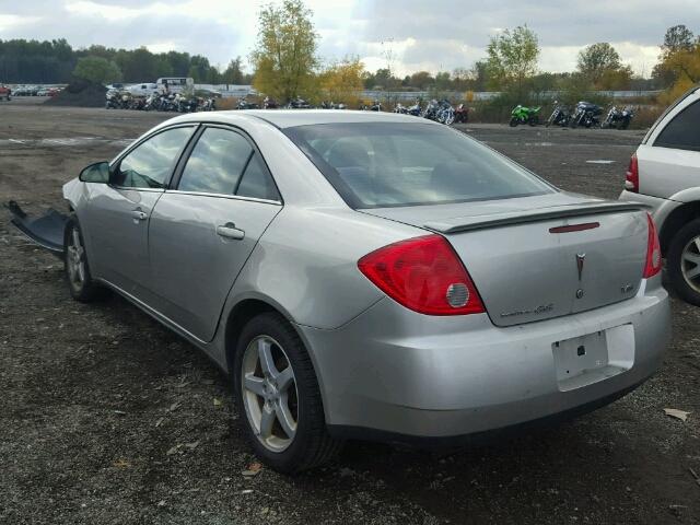 1G2ZG57N184207071 - 2008 PONTIAC G6 BASE SILVER photo 3