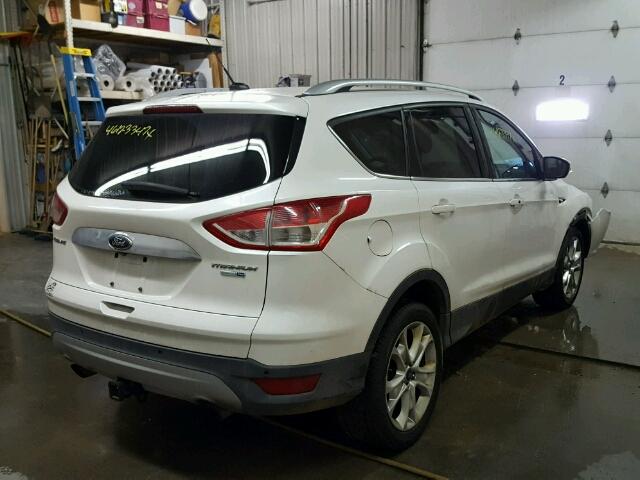 1FMCU9J9XEUE26776 - 2014 FORD ESCAPE TIT WHITE photo 4