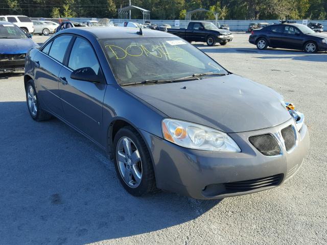 1G2ZH57N484208227 - 2008 PONTIAC G6 GT GRAY photo 1