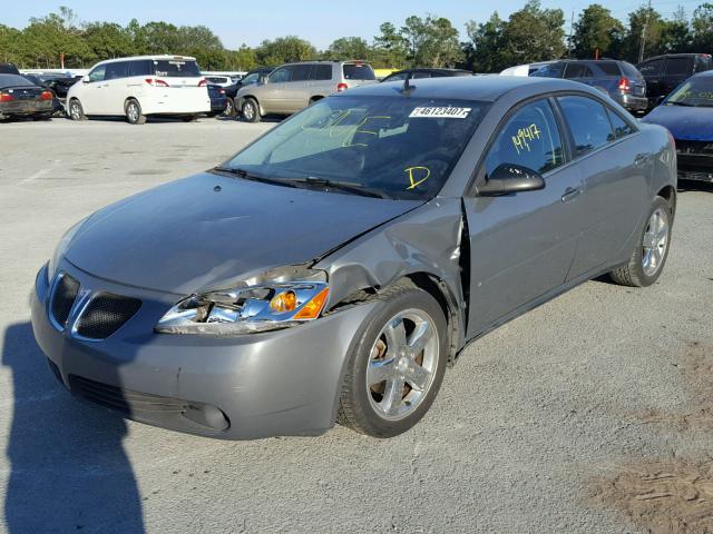 1G2ZH57N484208227 - 2008 PONTIAC G6 GT GRAY photo 2