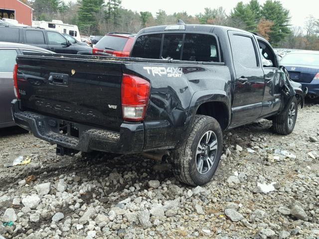 3TMCZ5AN1GM034238 - 2016 TOYOTA TACOMA DOU BLACK photo 4