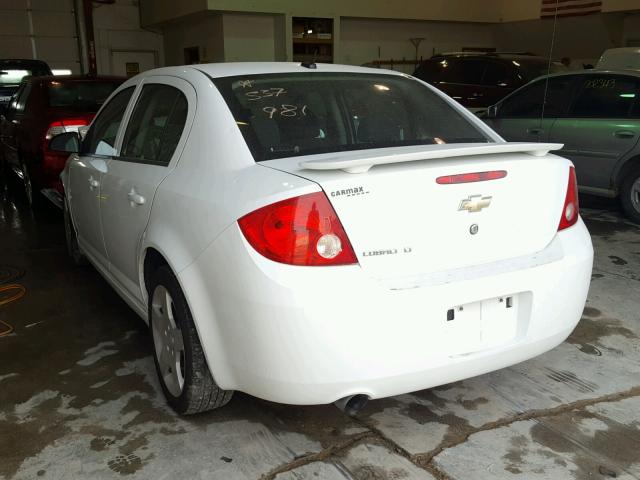 1G1AF5F50A7185249 - 2010 CHEVROLET COBALT 2LT WHITE photo 3