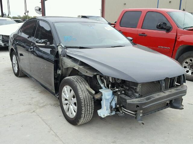 1VWAH7A31DC142034 - 2013 VOLKSWAGEN PASSAT S Negro foto 1