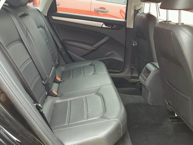 1VWAH7A31DC142034 - 2013 VOLKSWAGEN PASSAT S Negro foto 6