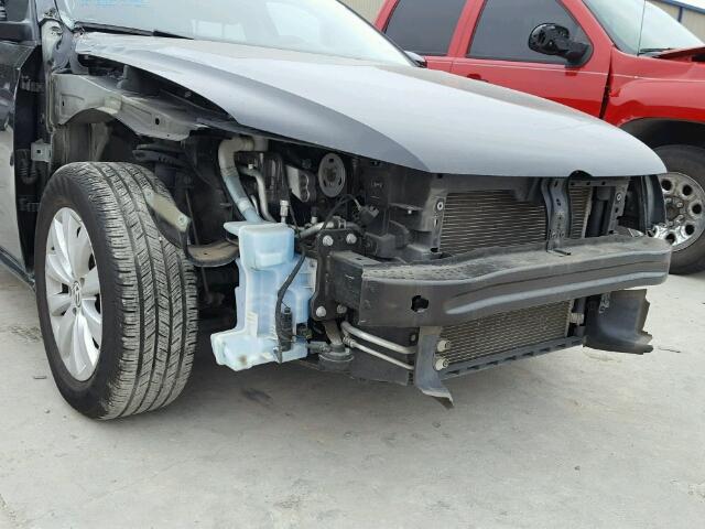 1VWAH7A31DC142034 - 2013 VOLKSWAGEN PASSAT S Negro foto 9