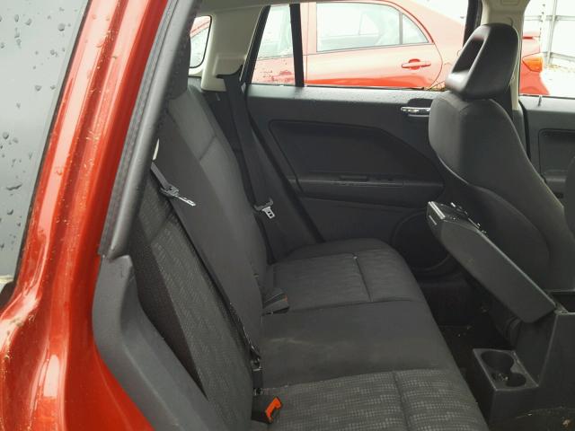 1B3HB28B08D770154 - 2008 DODGE CALIBER RED photo 6