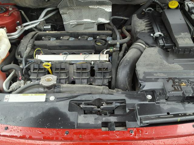 1B3HB28B08D770154 - 2008 DODGE CALIBER RED photo 7