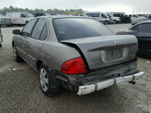 3N1CB51D96L462285 - 2006 NISSAN SENTRA 1.8 GRAY photo 3