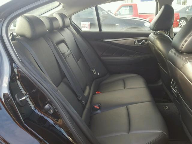 JN1BV7AP4EM675495 - 2014 INFINITI Q50 BASE Negro foto 6