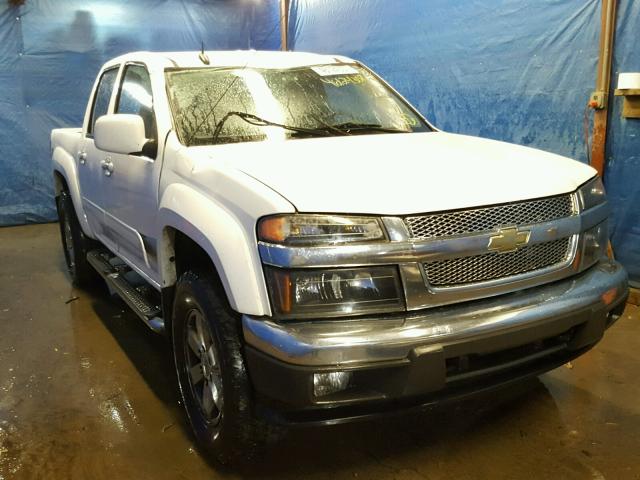 1GCHTDFE6C8169837 - 2012 CHEVROLET COLORADO L WHITE photo 1