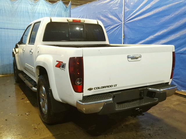 1GCHTDFE6C8169837 - 2012 CHEVROLET COLORADO L WHITE photo 3