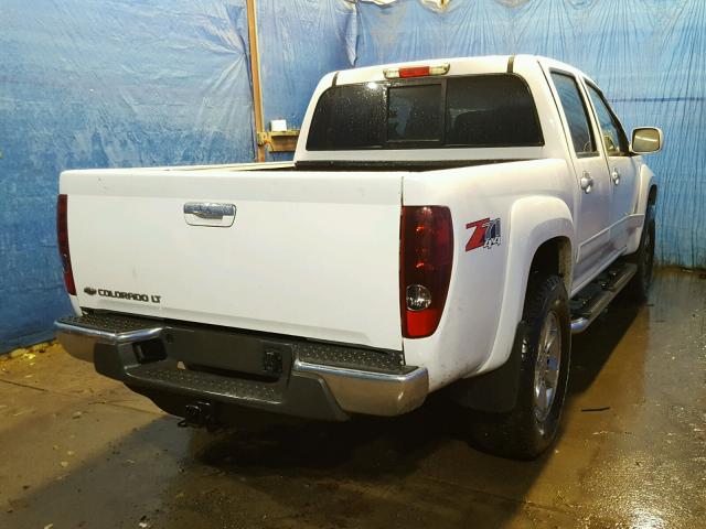 1GCHTDFE6C8169837 - 2012 CHEVROLET COLORADO L WHITE photo 4