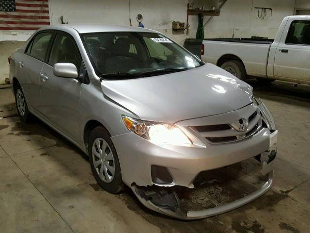 JTDBU4EE1B9136872 - 2011 TOYOTA COROLLA BA SILVER photo 1