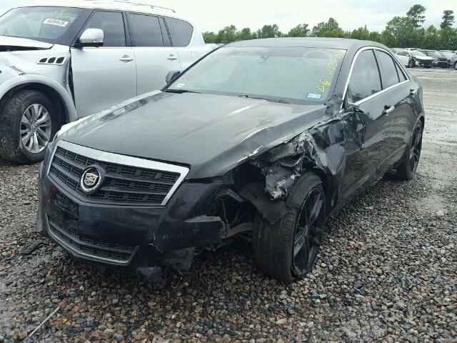 1G6AB5RA6D0149982 - 2013 CADILLAC ATS LUXURY BLACK photo 2