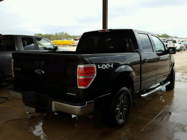 1FTFW1EF0BFA86521 - 2011 FORD F150 SUPER BLACK photo 4