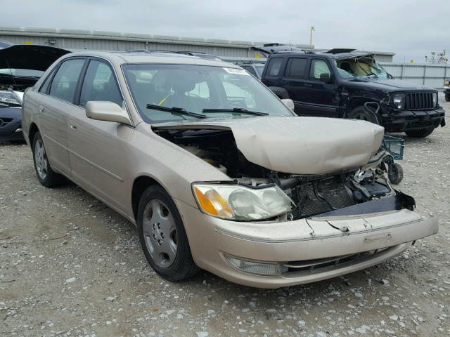 4T1BF28B53U296117 - 2003 TOYOTA AVALON XL GOLD photo 1