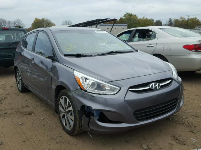 KMHCU5AE2FU201517 - 2015 HYUNDAI ACCENT GLS GRAY photo 1