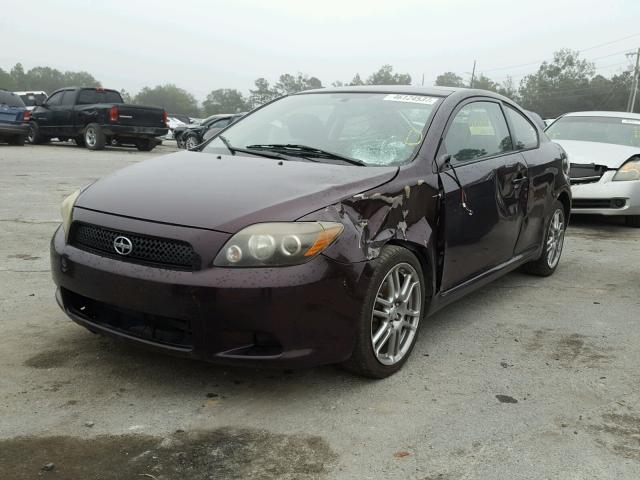 JTKDE167X80267244 - 2008 TOYOTA SCION TC BROWN photo 2