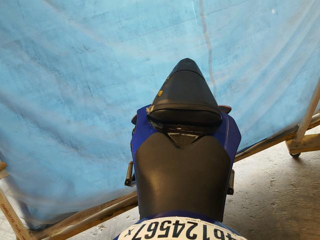 JYARJ16E9CA023302 - 2012 YAMAHA YZFR6 BLUE photo 6