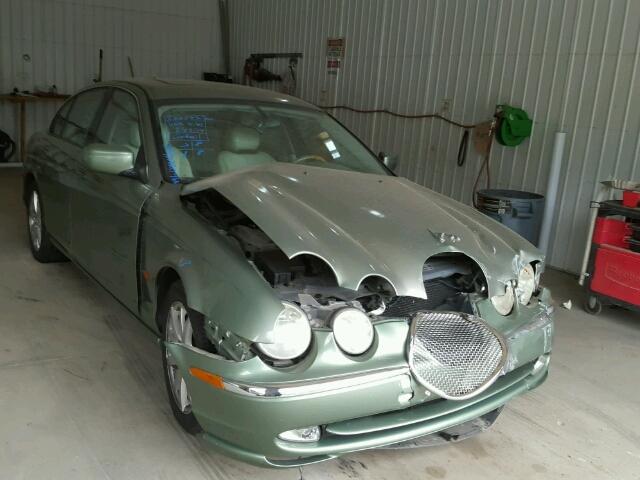 SAJDA01C5YFL70782 - 2000 JAGUAR S-TYPE GREEN photo 1