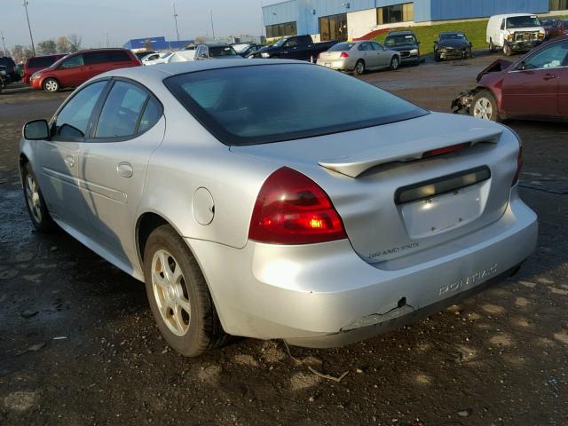 2G2WP522851241001 - 2005 PONTIAC GRAND PRIX SILVER photo 3