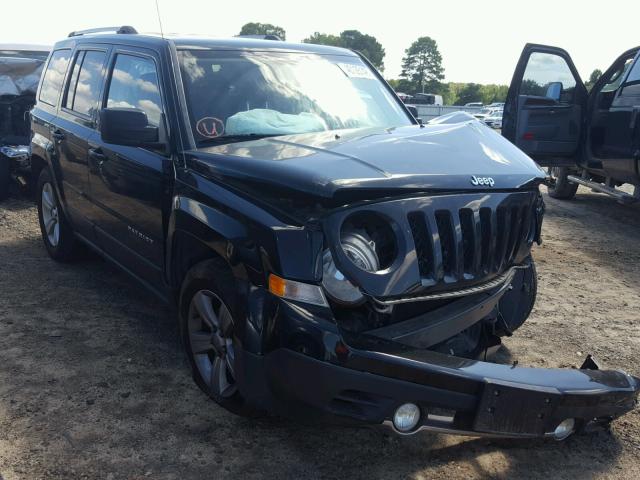 1C4NJPCB5CD605847 - 2012 JEEP PATRIOT LI BLACK photo 1