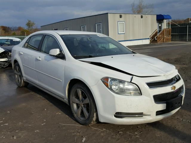 1G1ZC5E14BF210669 - 2011 CHEVROLET MALIBU 1LT WHITE photo 1