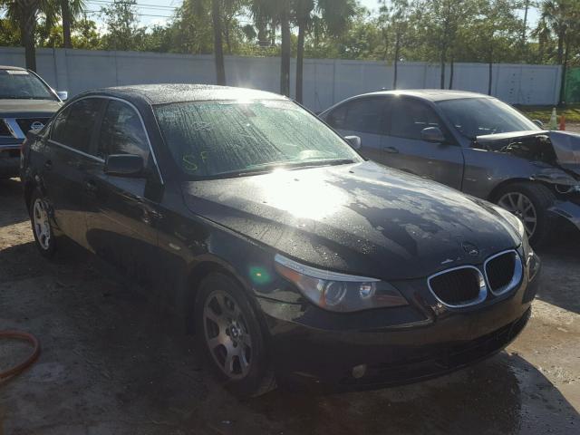 WBANA53524B848038 - 2004 BMW 525 I BLACK photo 1