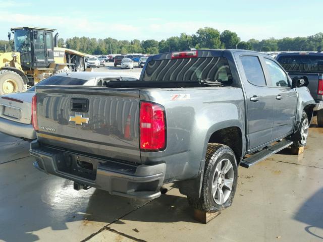 1GCGTCE32F1266584 - 2015 CHEVROLET COLORADO Z GRAY photo 4